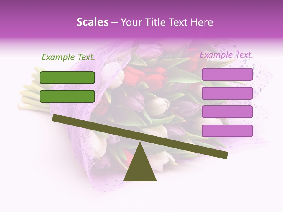 Leaf Gift Present PowerPoint Template