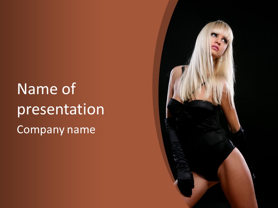 Desire Bikini Style PowerPoint Template