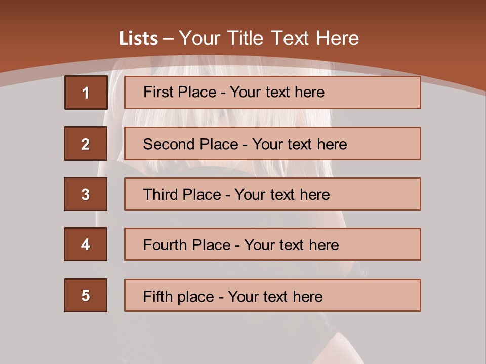 Desire Bikini Style PowerPoint Template