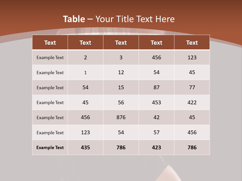 Desire Bikini Style PowerPoint Template