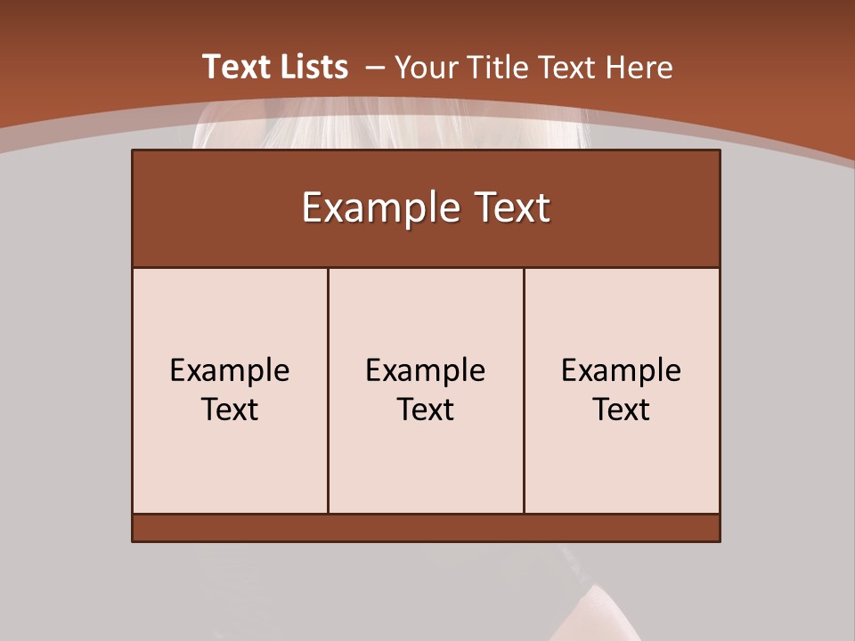 Desire Bikini Style PowerPoint Template