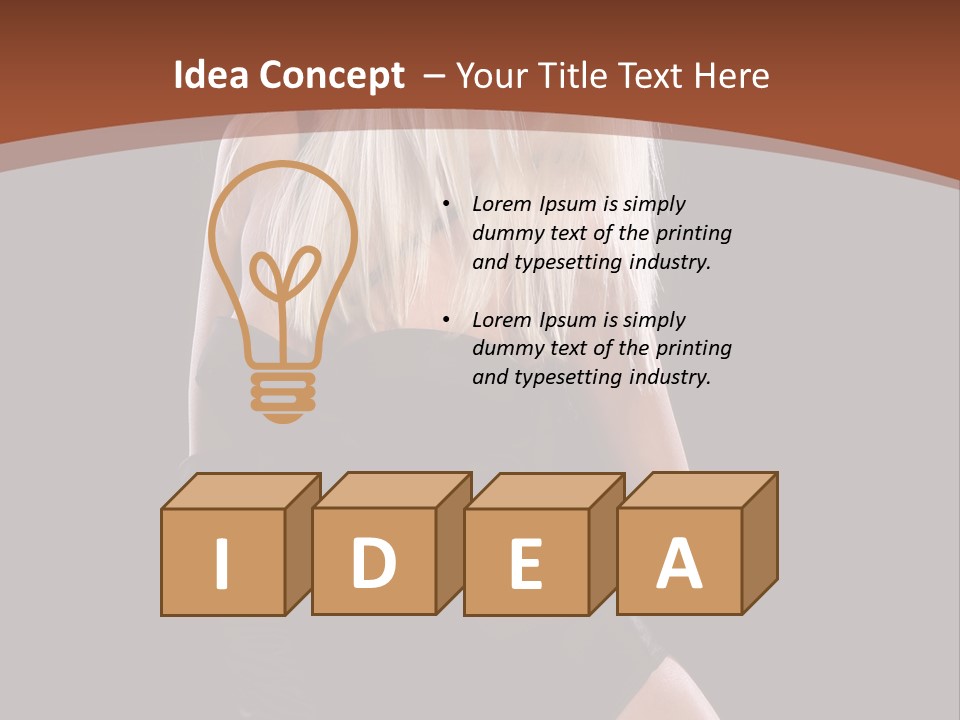 Desire Bikini Style PowerPoint Template