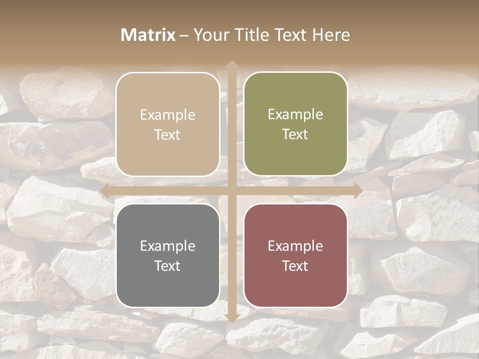 Fels Textur PowerPoint Template