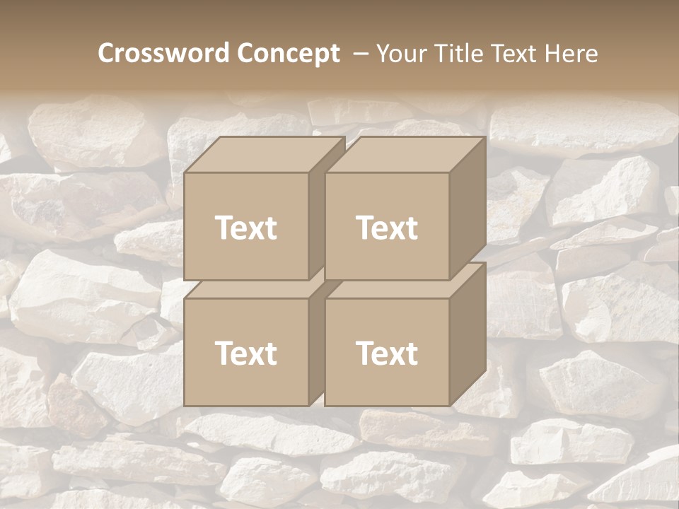 Fels Textur PowerPoint Template