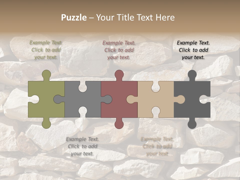 Fels Textur PowerPoint Template