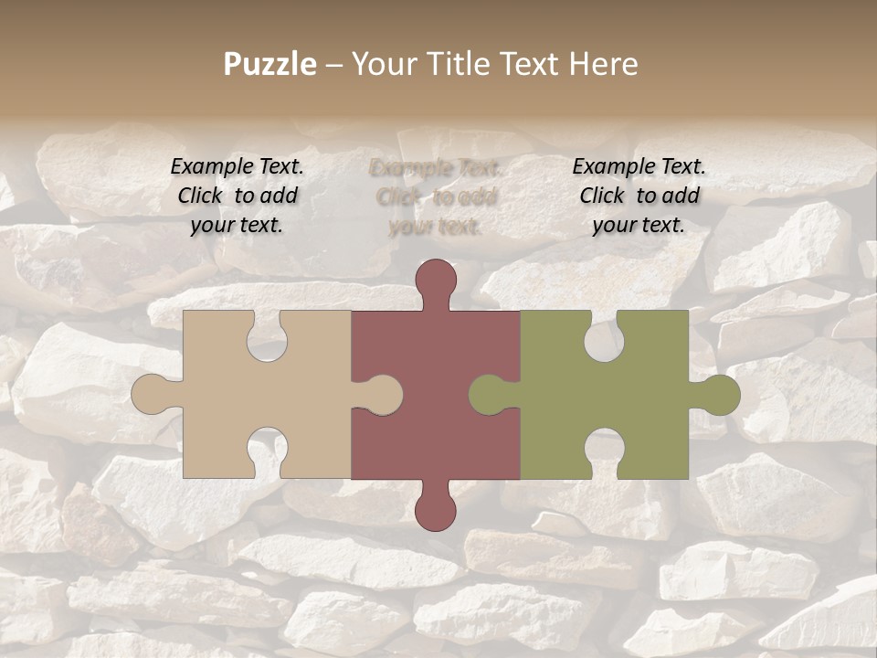 Fels Textur PowerPoint Template