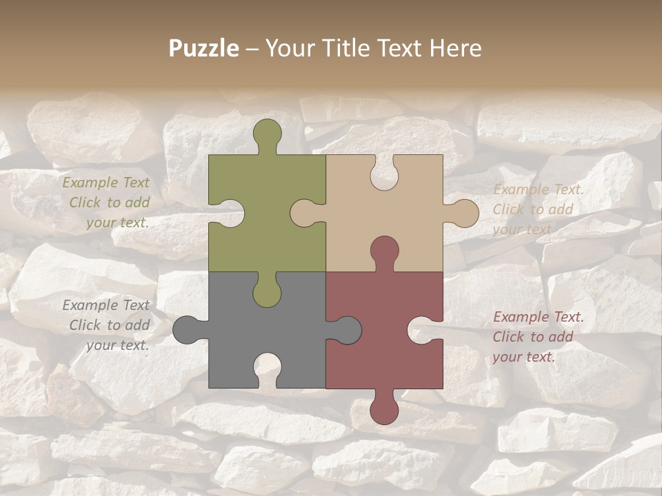 Fels Textur PowerPoint Template