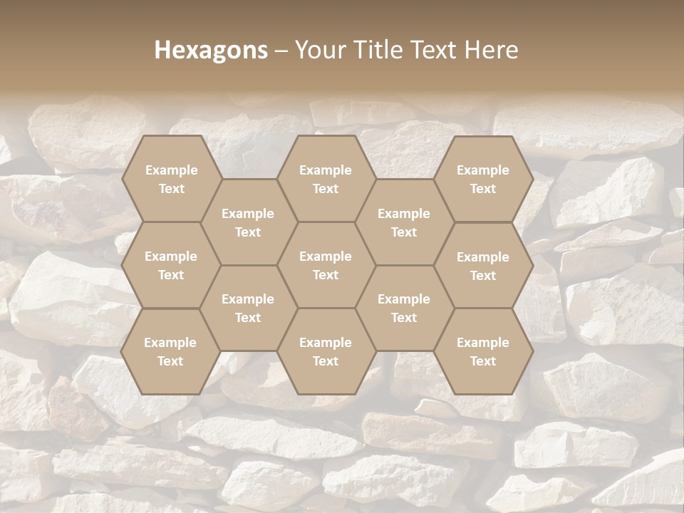 Fels Textur PowerPoint Template