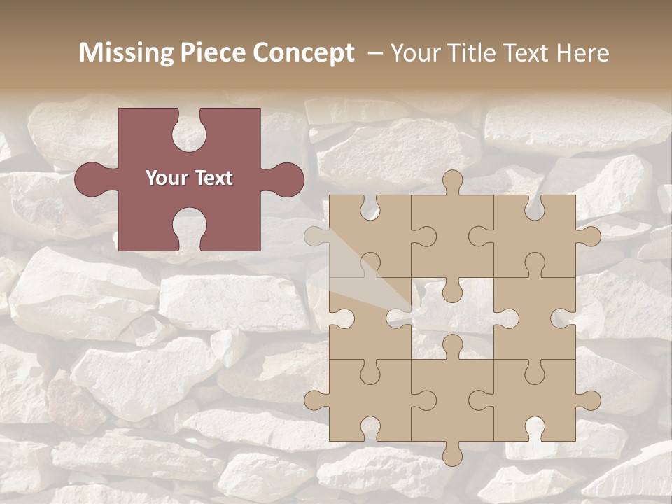 Fels Textur PowerPoint Template