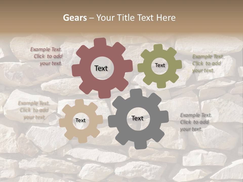 Fels Textur PowerPoint Template