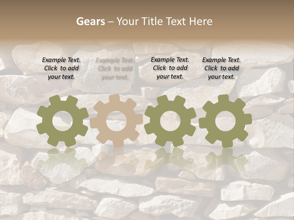 Fels Textur PowerPoint Template