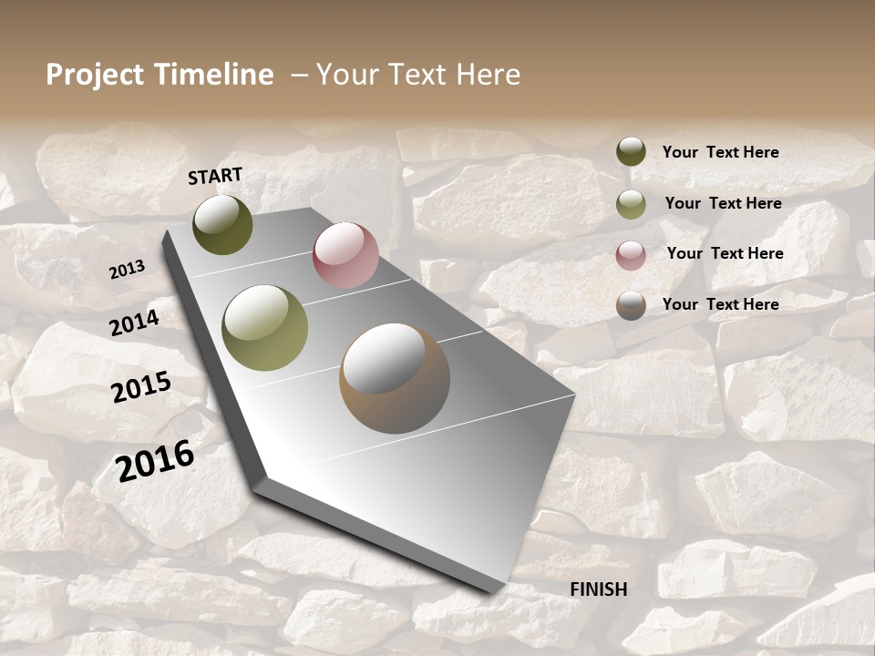Fels Textur PowerPoint Template