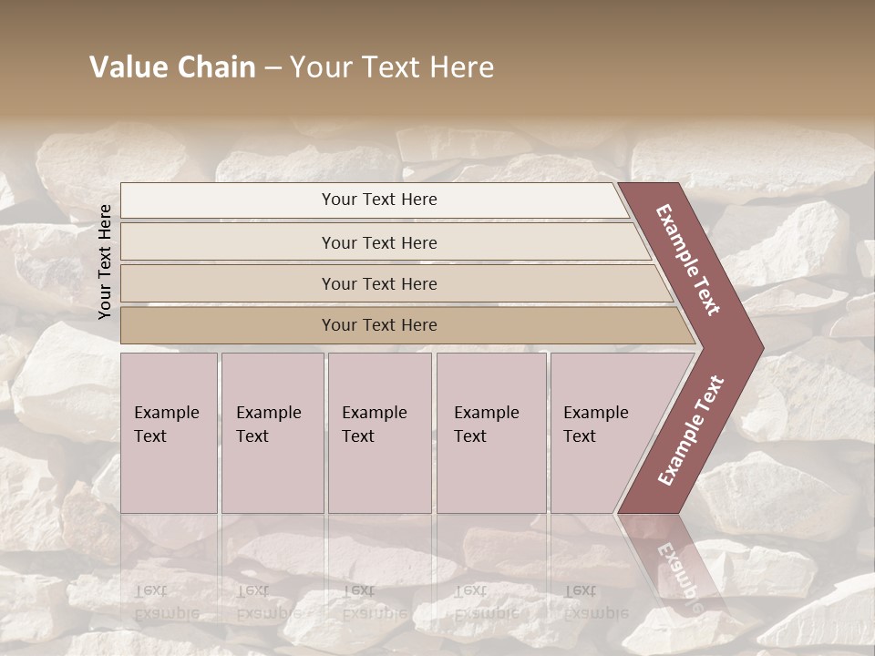 Fels Textur PowerPoint Template