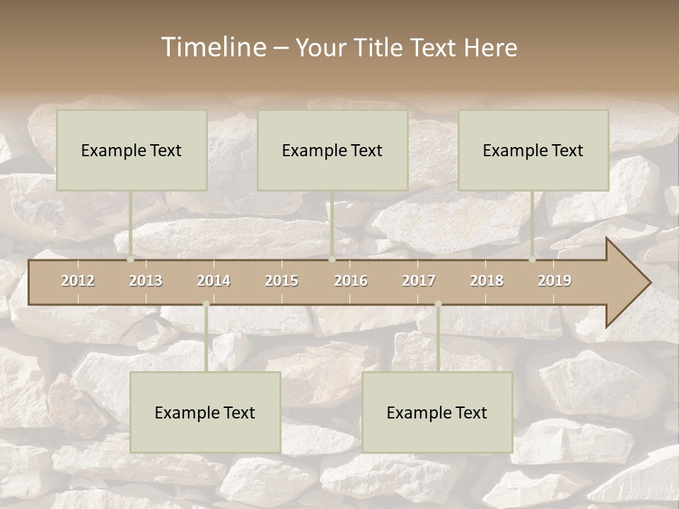 Fels Textur PowerPoint Template