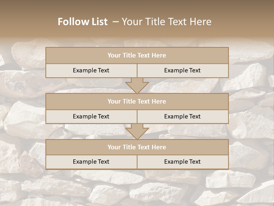 Fels Textur PowerPoint Template