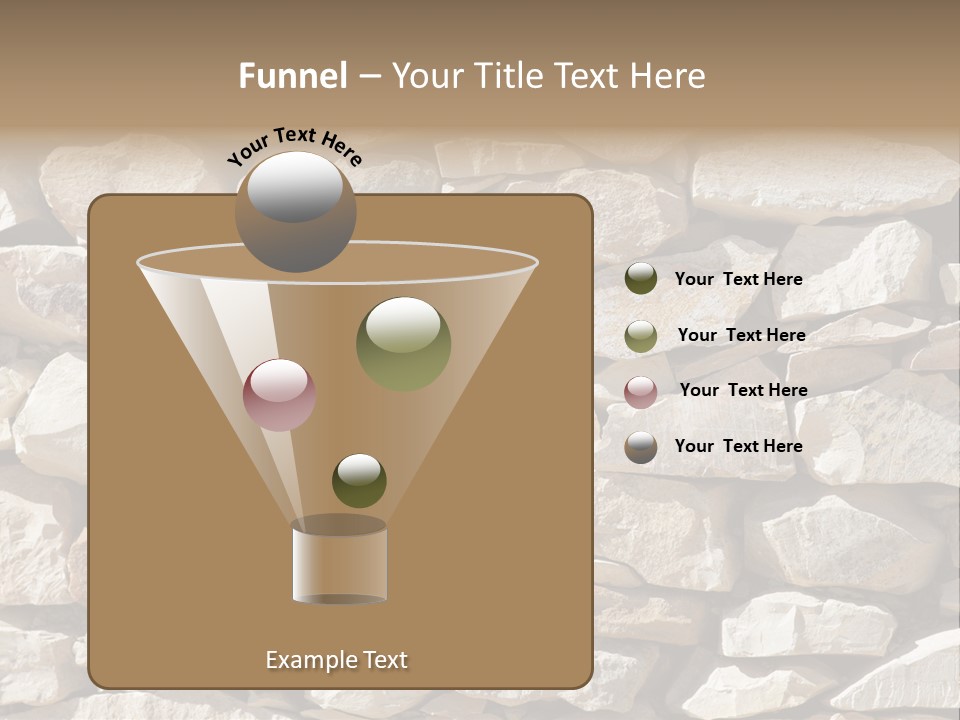 Fels Textur PowerPoint Template