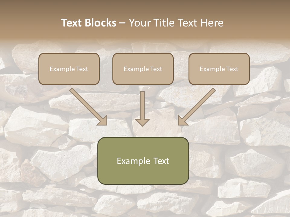 Fels Textur PowerPoint Template