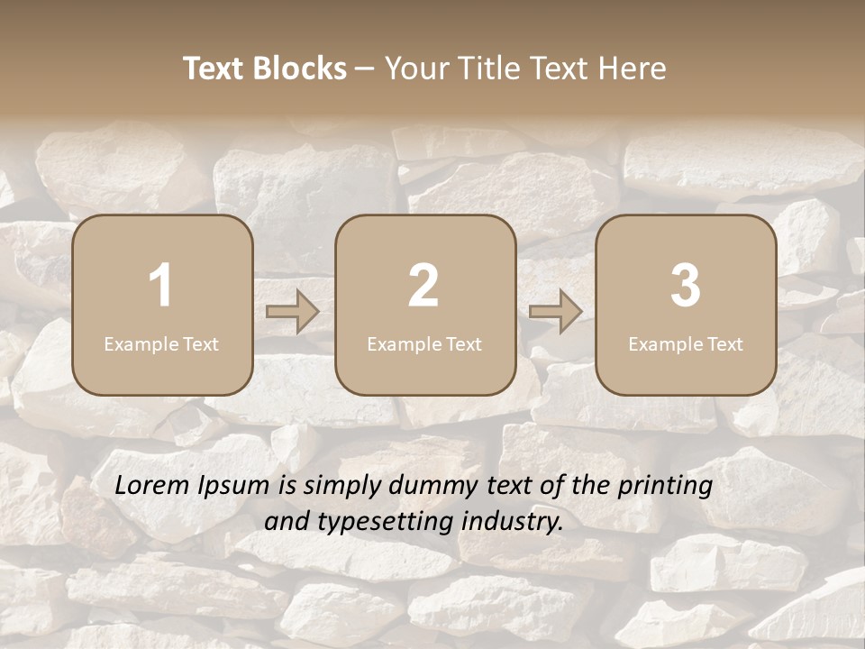 Fels Textur PowerPoint Template