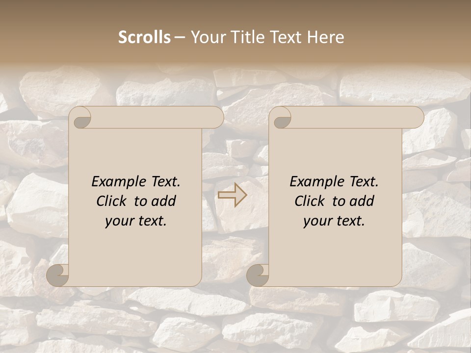 Fels Textur PowerPoint Template