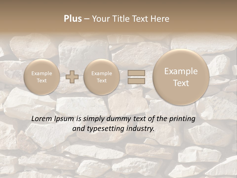 Fels Textur PowerPoint Template