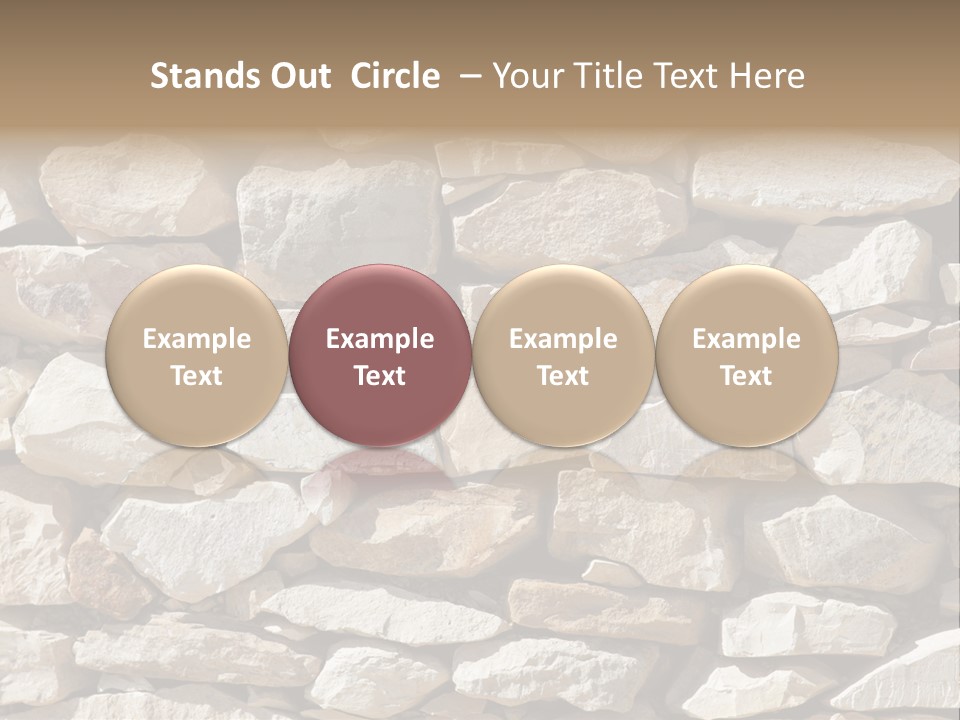 Fels Textur PowerPoint Template