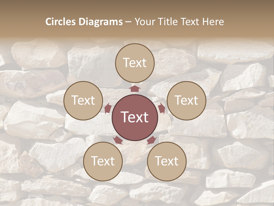 Fels Textur PowerPoint Template