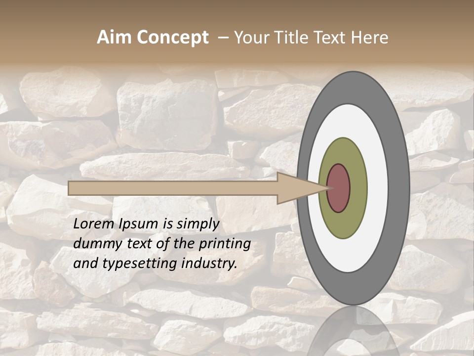 Fels Textur PowerPoint Template