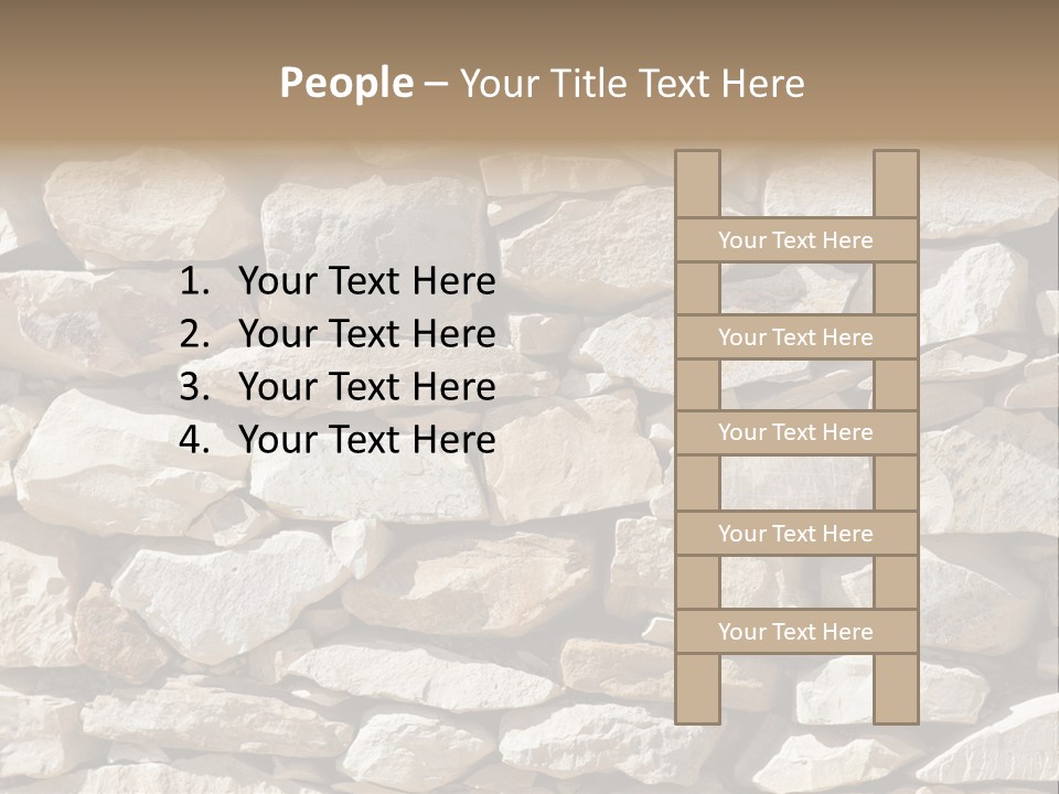 Fels Textur PowerPoint Template