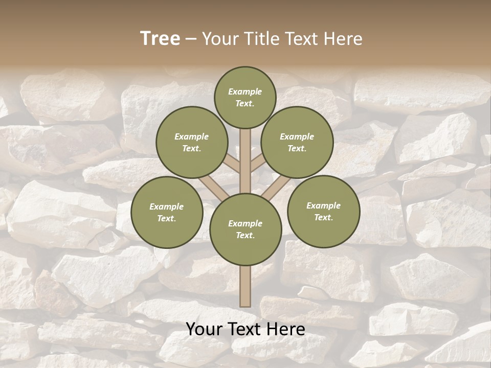 Fels Textur PowerPoint Template