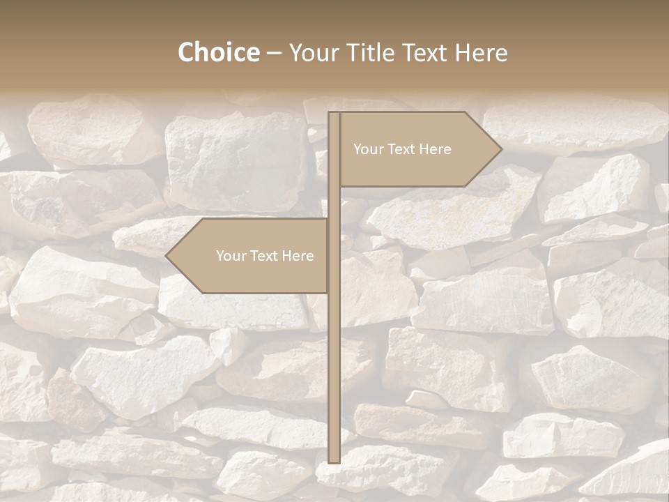 Fels Textur PowerPoint Template
