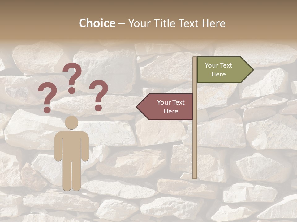Fels Textur PowerPoint Template
