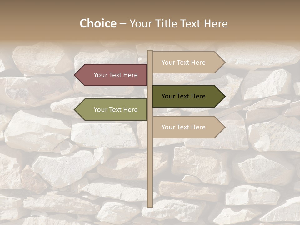 Fels Textur PowerPoint Template