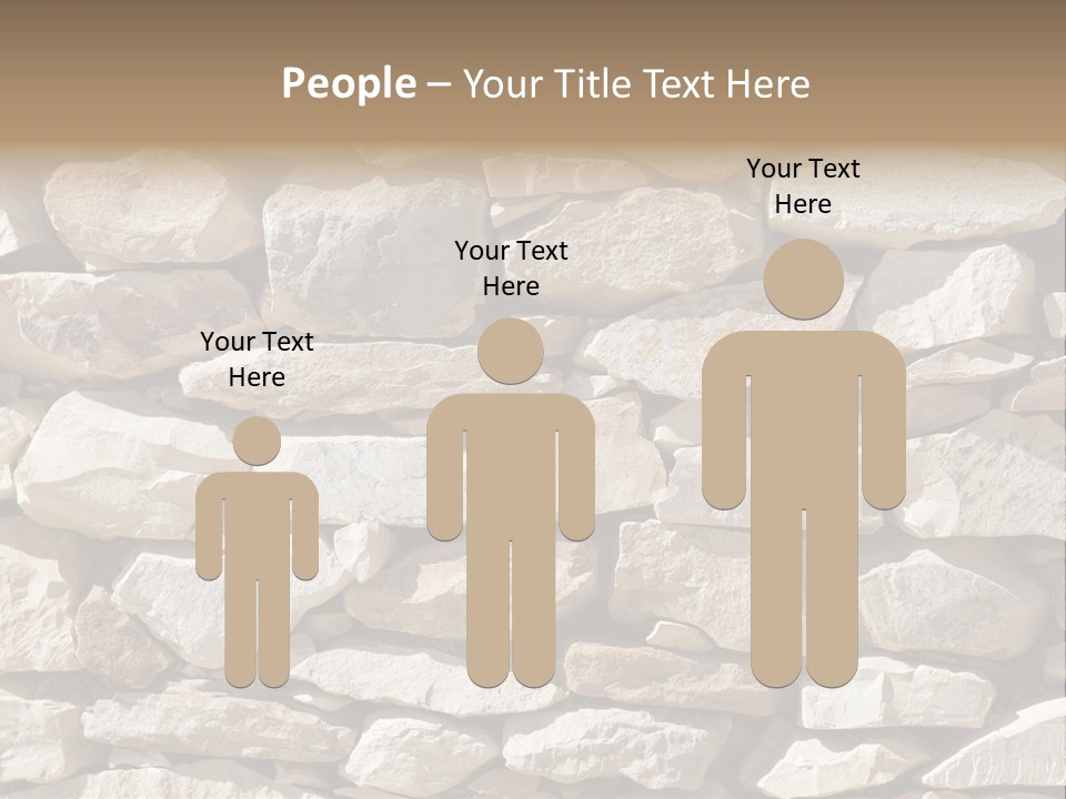 Fels Textur PowerPoint Template