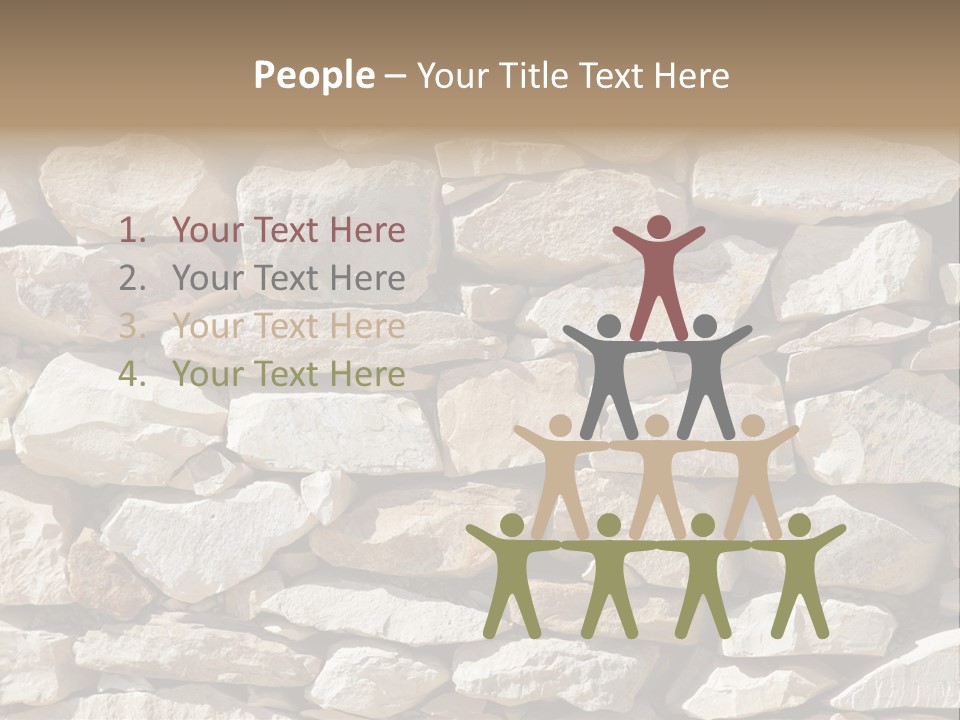 Fels Textur PowerPoint Template