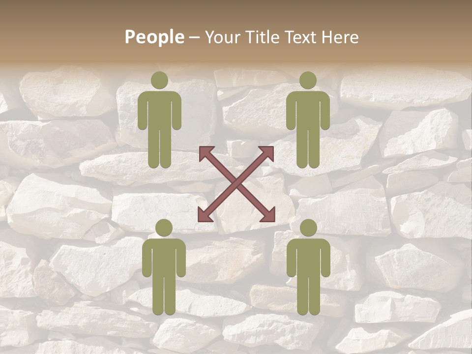 Fels Textur PowerPoint Template