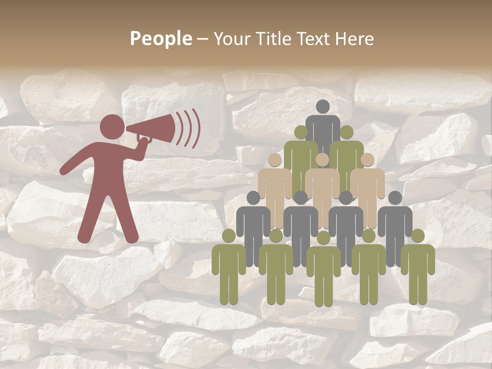 Fels Textur PowerPoint Template