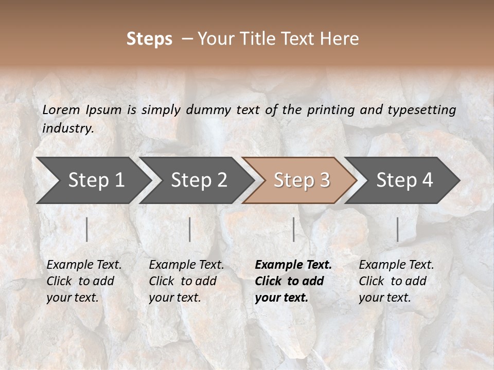 Surface Paint Wall PowerPoint Template