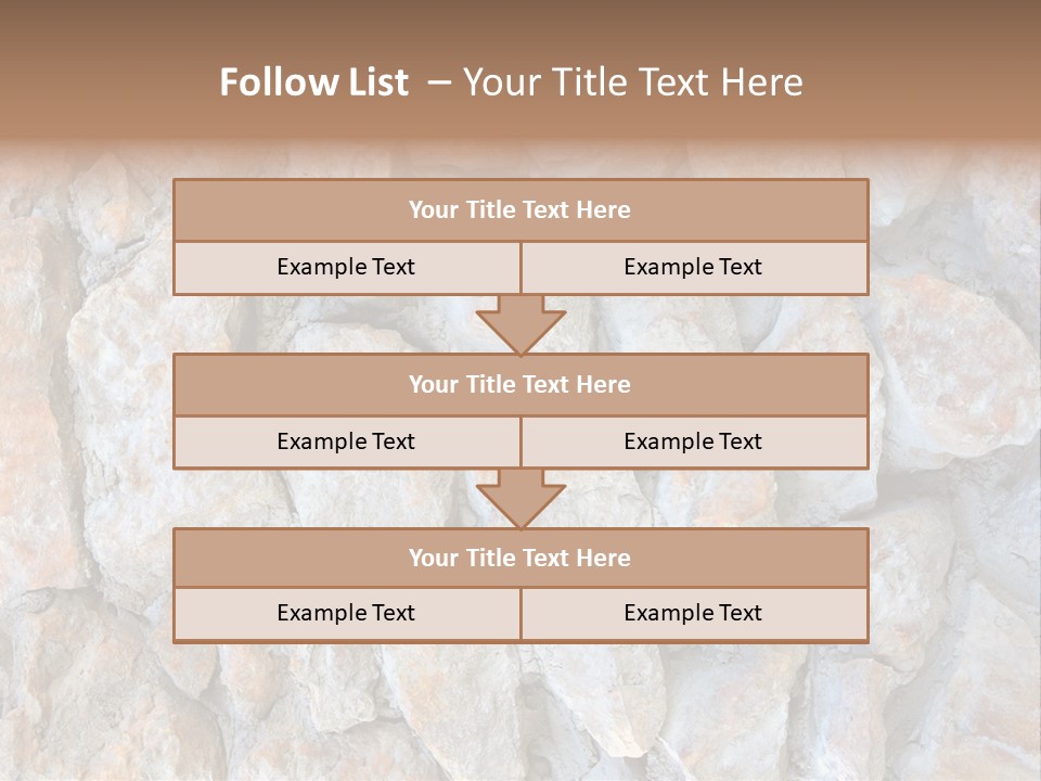 Surface Paint Wall PowerPoint Template