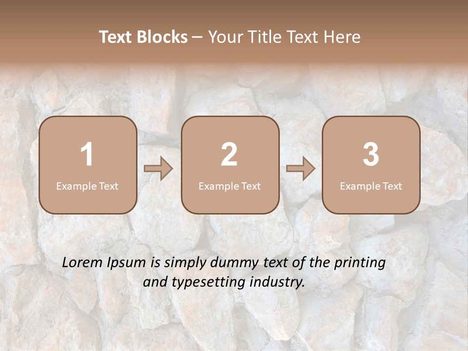 Surface Paint Wall PowerPoint Template