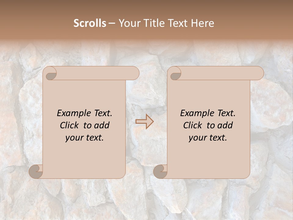 Surface Paint Wall PowerPoint Template