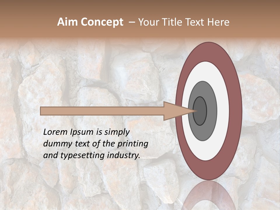 Surface Paint Wall PowerPoint Template