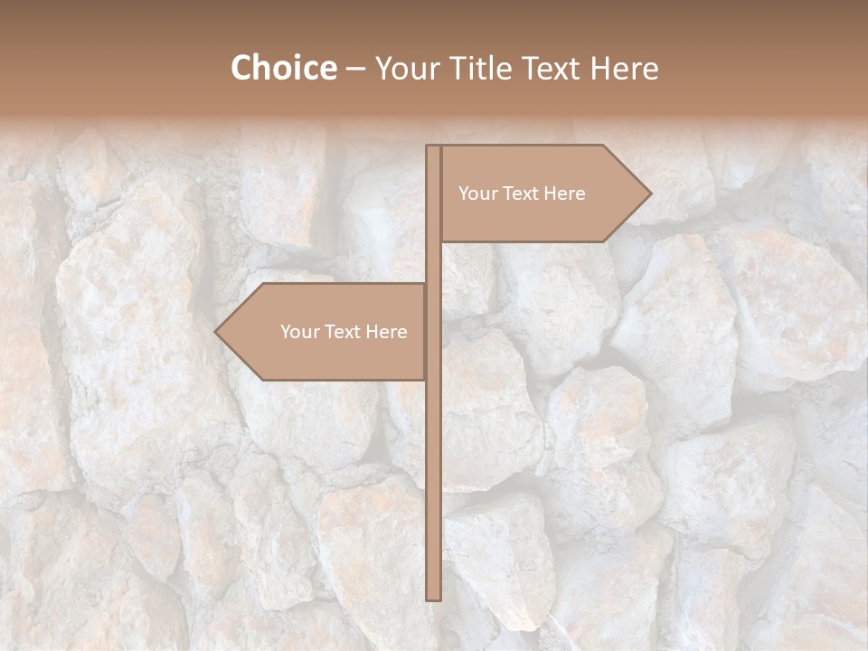 Surface Paint Wall PowerPoint Template