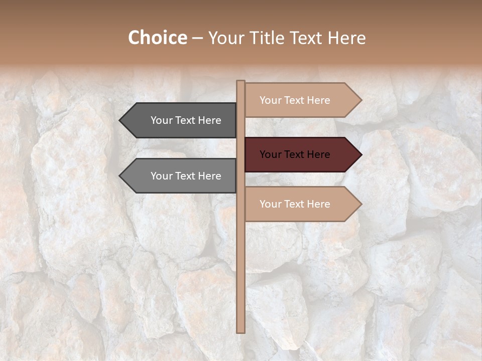 Surface Paint Wall PowerPoint Template