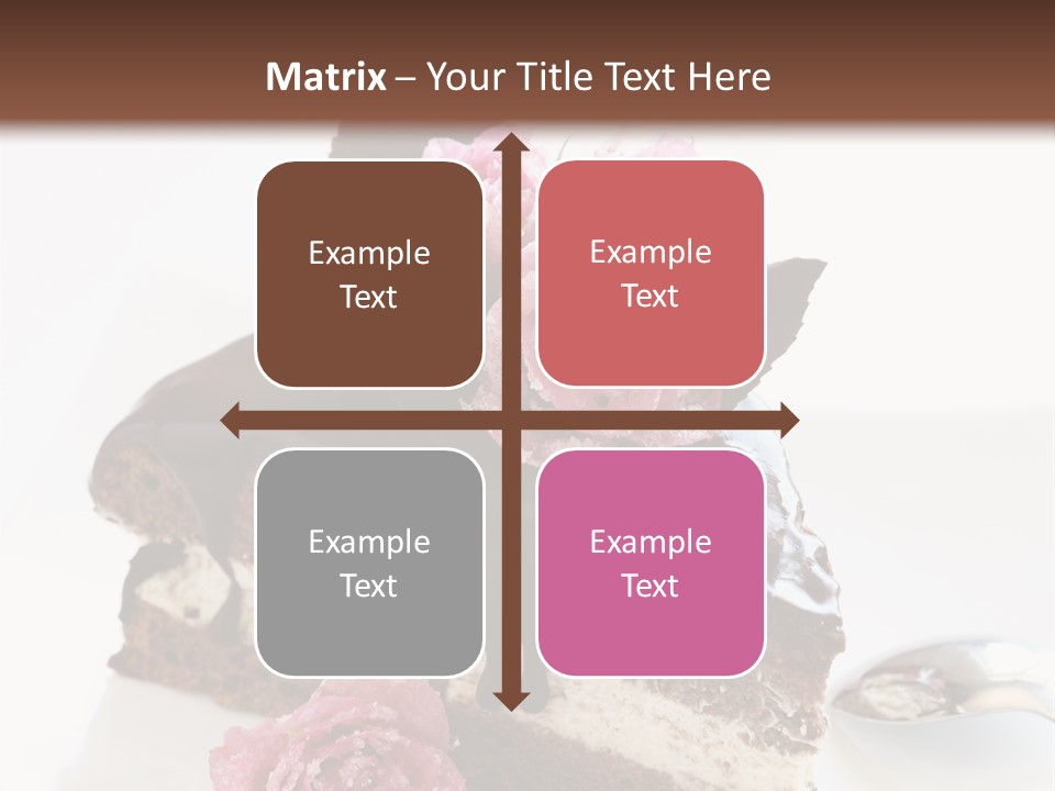 Chocolate Cake PowerPoint Template