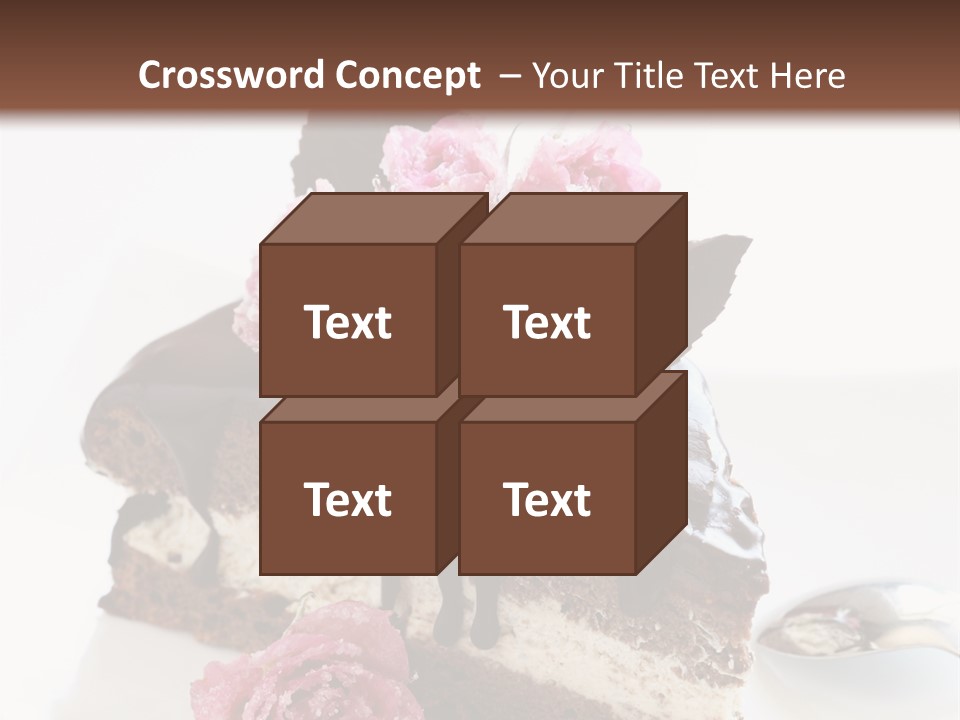 Chocolate Cake PowerPoint Template