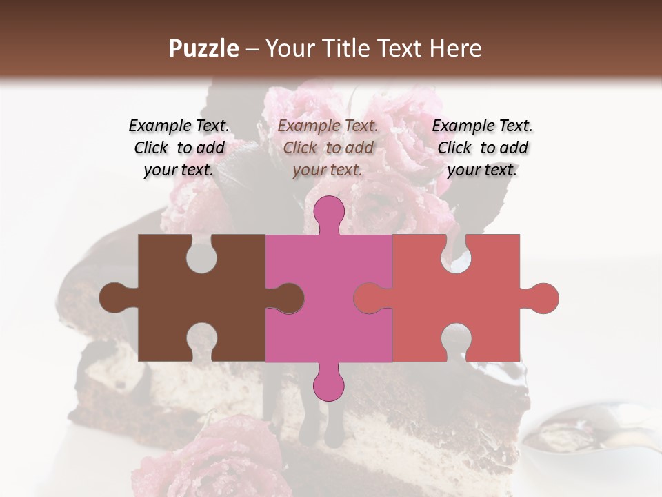 Chocolate Cake PowerPoint Template