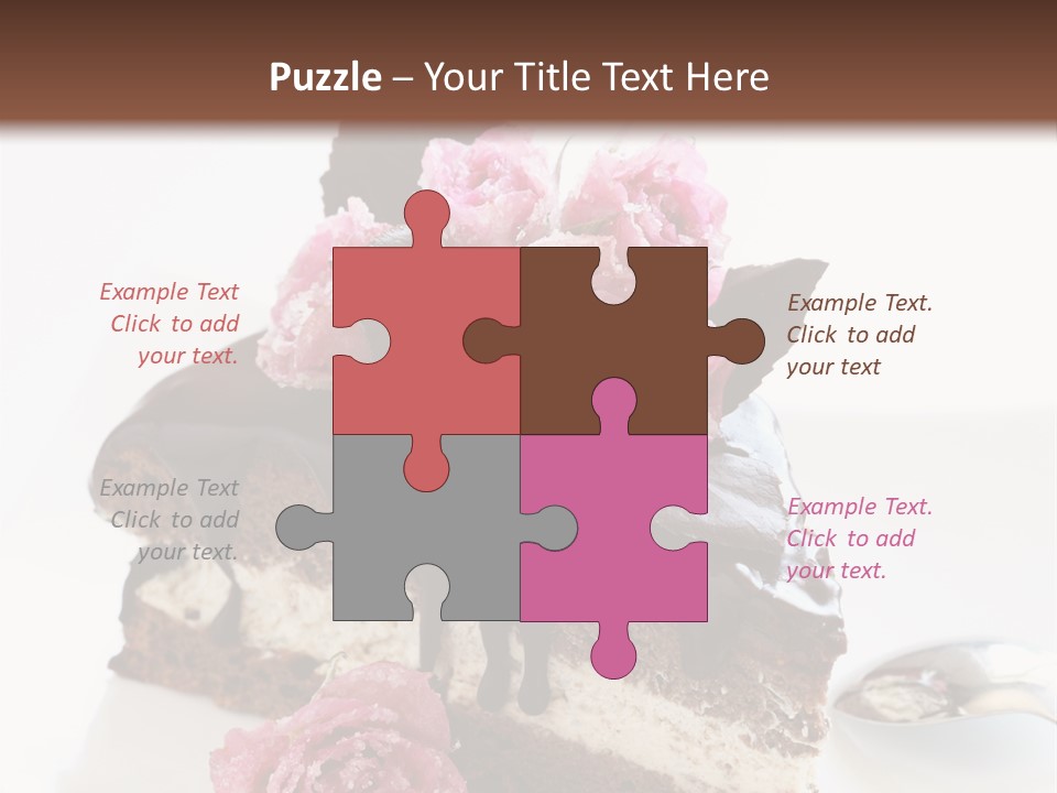Chocolate Cake PowerPoint Template
