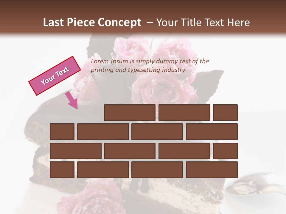 Chocolate Cake PowerPoint Template