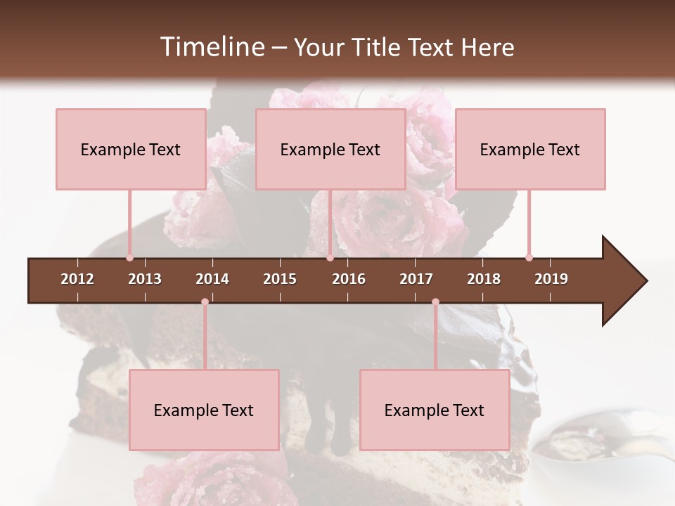 Chocolate Cake PowerPoint Template