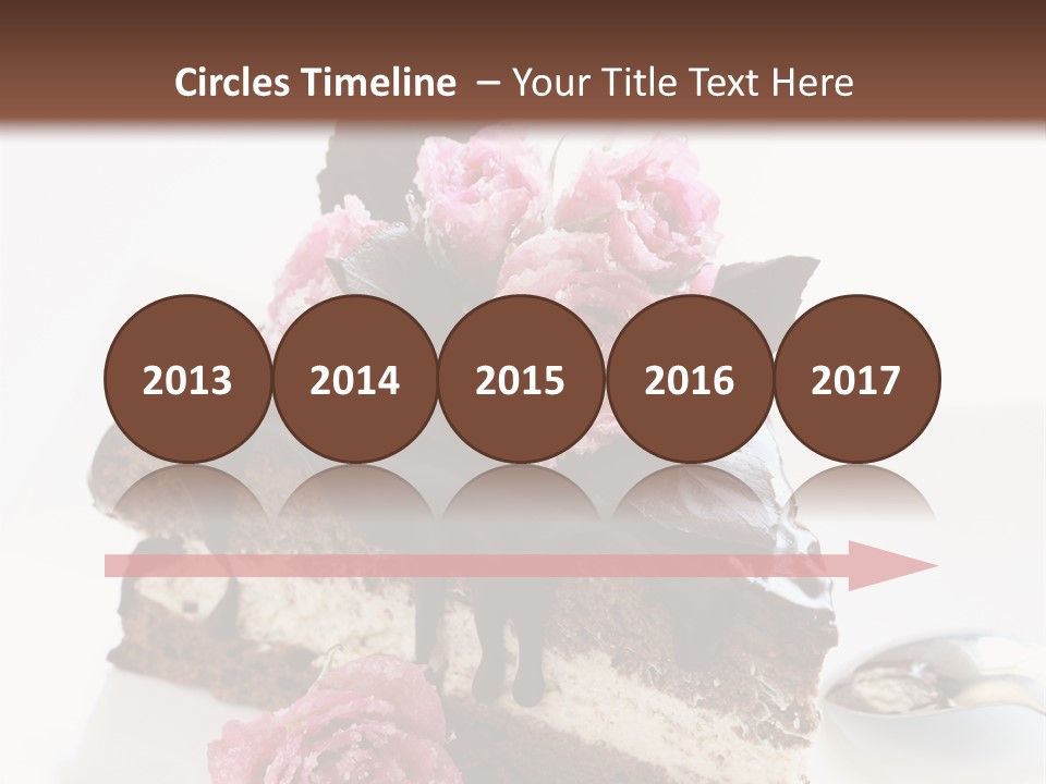 Chocolate Cake PowerPoint Template